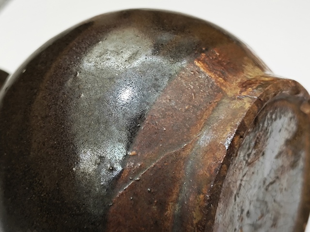 古玩陶瓷黑釉玉壺春瓶真品鑒賞圖