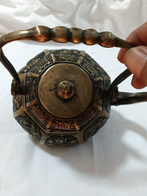 古玩銅器銅壺真品鑒賞圖