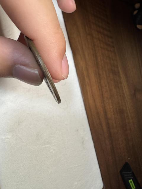 古玩錢幣永歷通寶背一分真品鑒賞圖