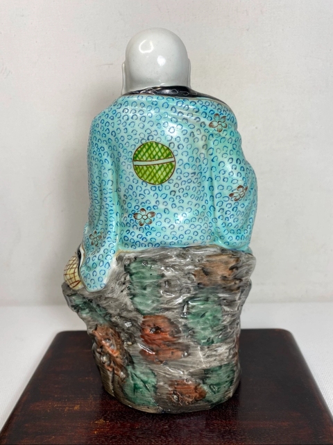 古玩陶瓷彌勒佛塑像真品鑒賞圖