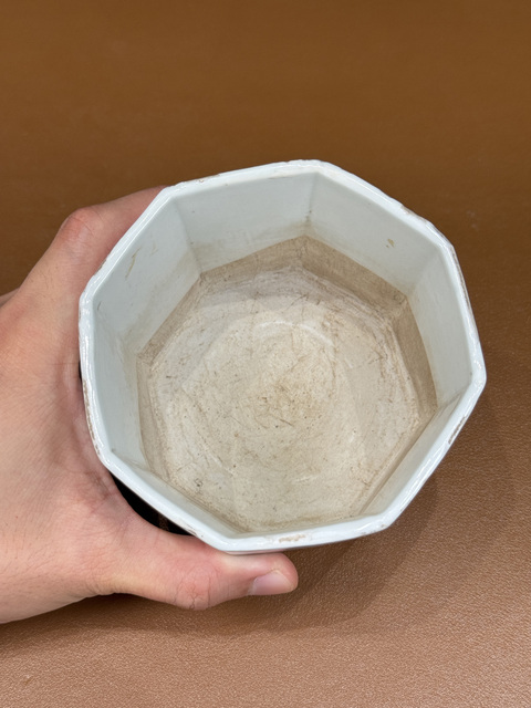 古玩陶瓷青花山水人物紋香爐真品鑒賞圖