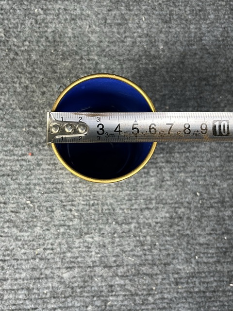 古玩雜項銅胎琺瑯彩筆筒拍賣，當前價格299元