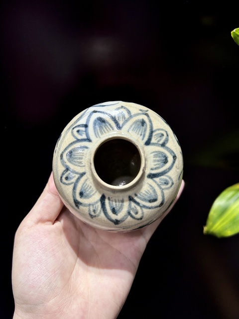 古玩陶瓷青花花卉紋水盂拍賣,當(dāng)前價(jià)格1000元