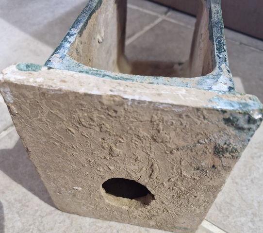 古玩陶瓷明代山西一帶窯口三彩真品鑒賞圖