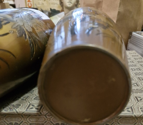 古玩銅器銅瓶真品鑒賞圖