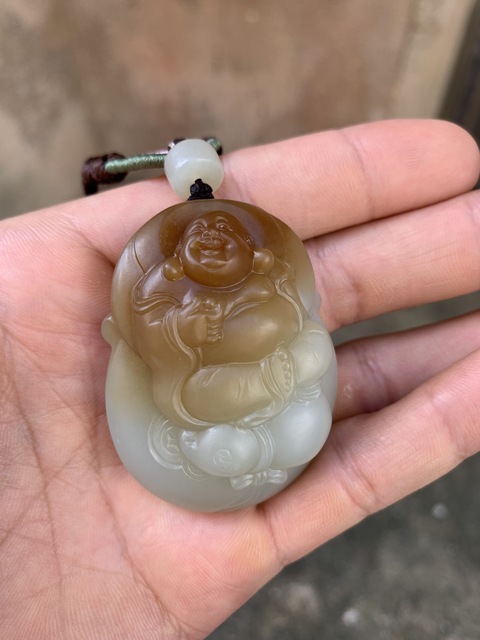 古玩玉器彌勒真品鑒賞圖