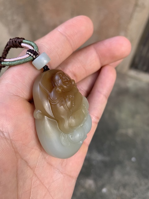 古玩玉器彌勒真品鑒賞圖