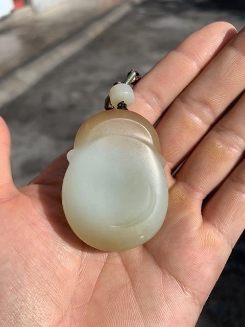 古玩玉器彌勒真品鑒賞圖