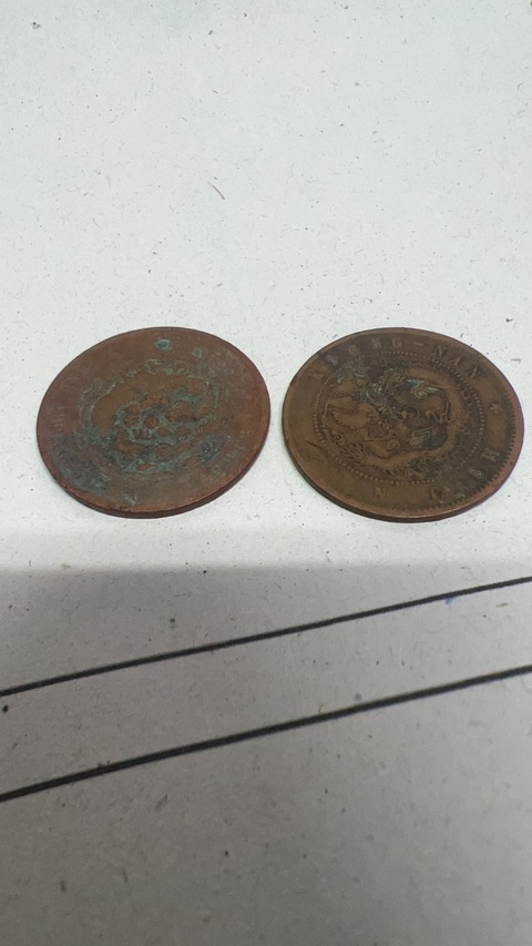 古玩錢幣銅元真品鑒賞圖