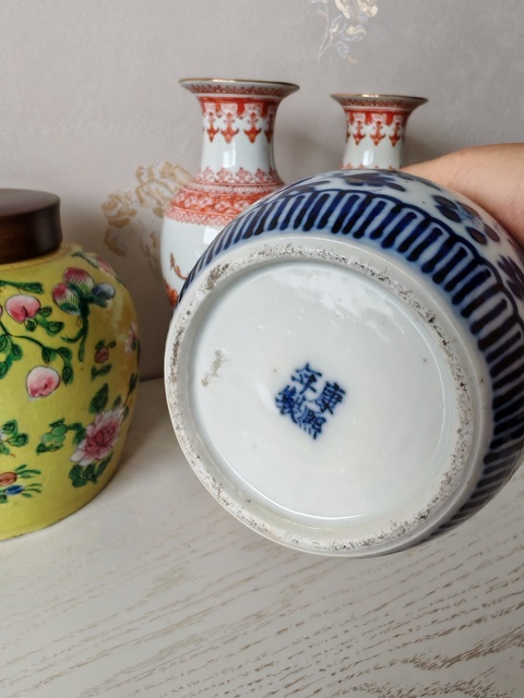 古玩陶瓷青花花鳥紋葫蘆瓶真品鑒賞圖