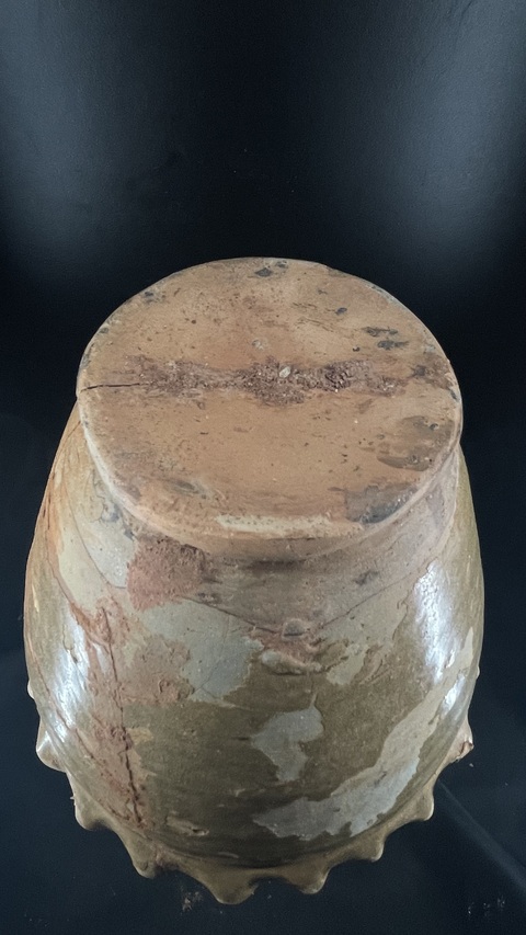 古玩陶瓷青釉蓋瓶真品鑒賞圖
