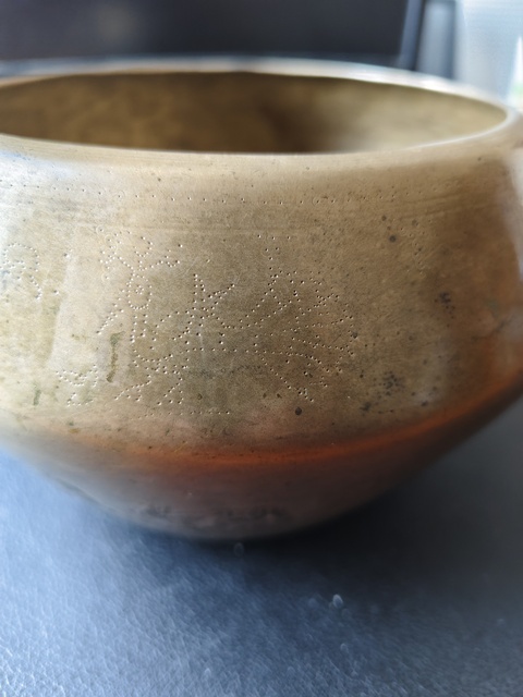 古玩銅器銅頌缽真品鑒賞圖