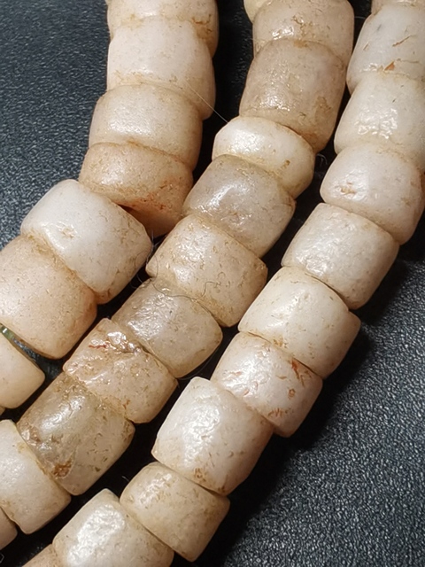 古玩玉器瑪瑙珠串真品鑒賞圖