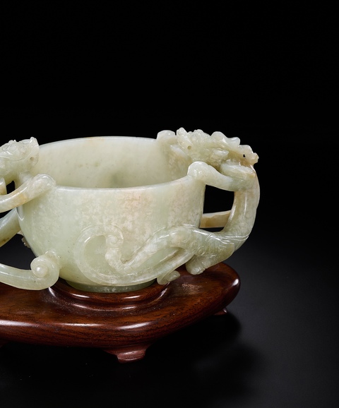 古玩玉器玉碗真品鑒賞圖