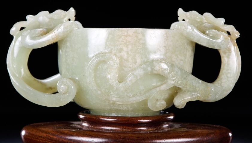 古玩玉器玉碗真品鑒賞圖