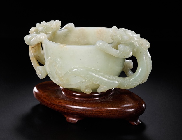 古玩玉器玉碗真品鑒賞圖