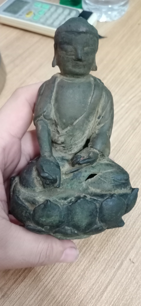 古玩銅器造像真品鑒賞圖