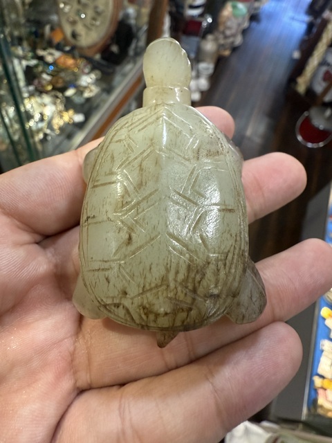 古玩玉器玉龜型件真品鑒賞圖