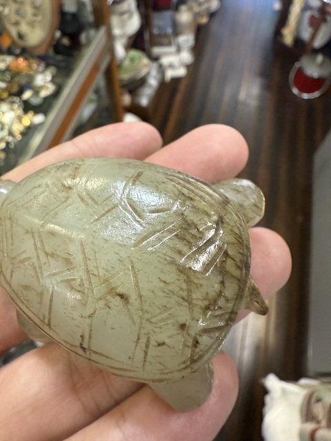 古玩玉器玉龜型件真品鑒賞圖