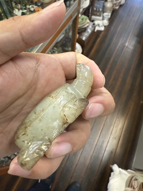 古玩玉器玉龜型件真品鑒賞圖