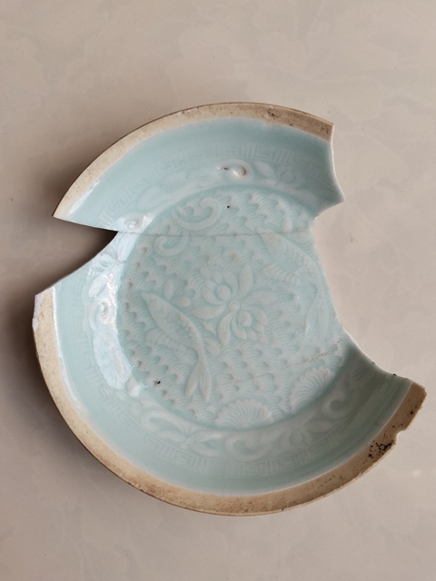 古玩陶瓷湖田窯影青釉雙魚洗拍賣,當前價格0元