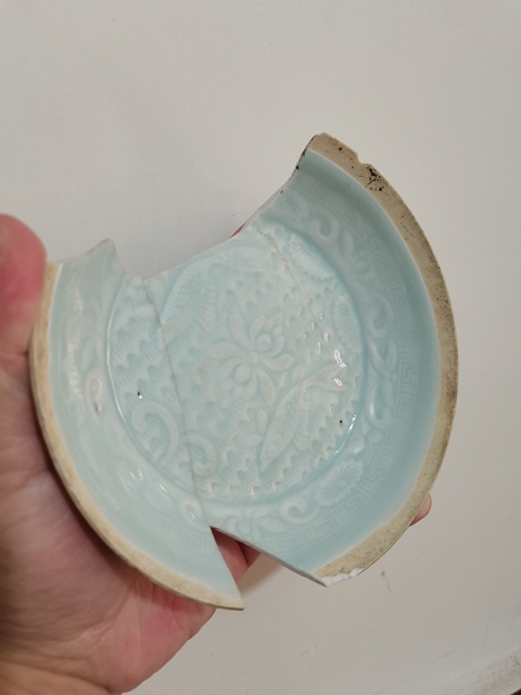 古玩陶瓷湖田窯影青釉雙魚洗拍賣,當前價格0元
