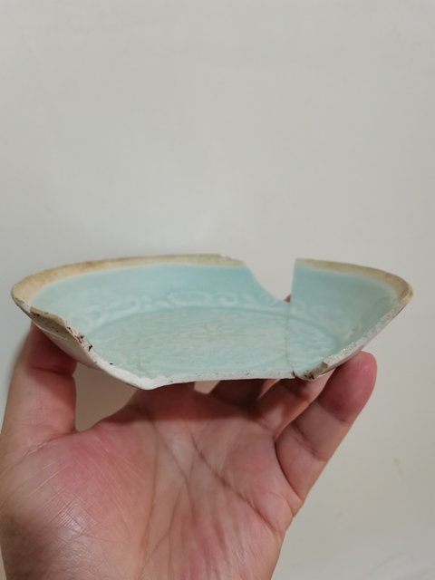 古玩陶瓷湖田窯影青釉雙魚洗拍賣,當前價格0元