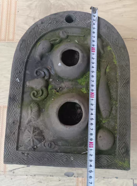 古玩陶瓷漢代陶灶真品鑒賞圖