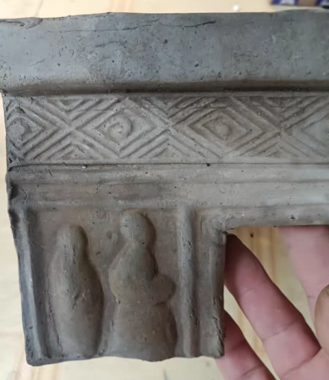 古玩陶瓷漢代陶灶真品鑒賞圖