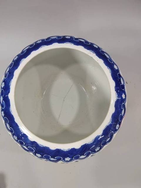 古玩陶瓷青花龍紋筆洗拍賣,當前價格6888元