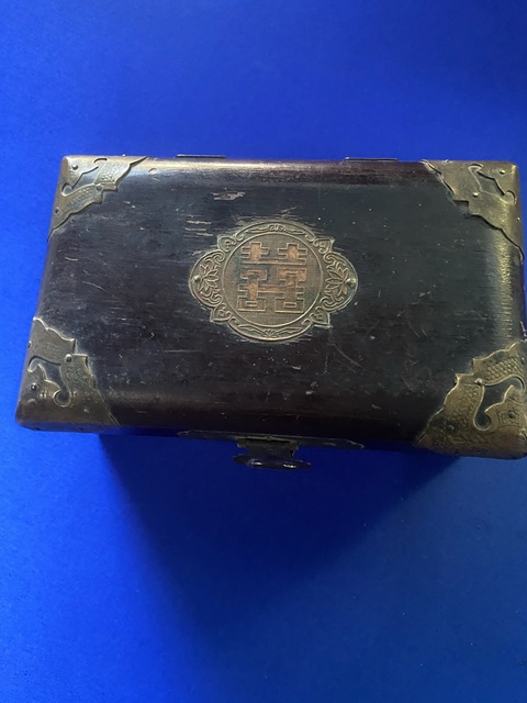 古玩雜項首飾盒真品鑒賞圖