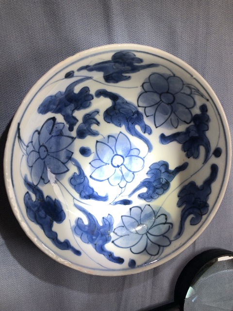 古玩陶瓷青花碗真品鑒賞圖
