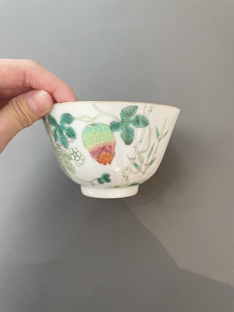 古玩陶瓷杯真品鑒賞圖