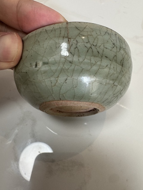 古玩陶瓷青釉碗真品鑒賞圖