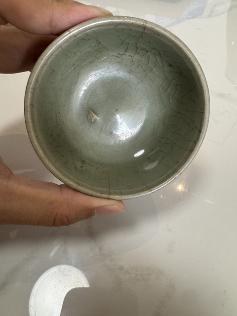 古玩陶瓷青釉碗真品鑒賞圖