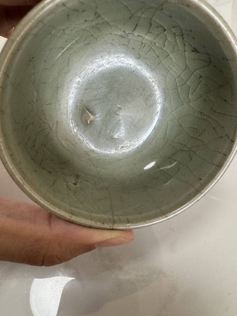 古玩陶瓷青釉碗真品鑒賞圖