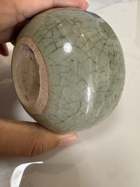 古玩陶瓷青釉碗真品鑒賞圖
