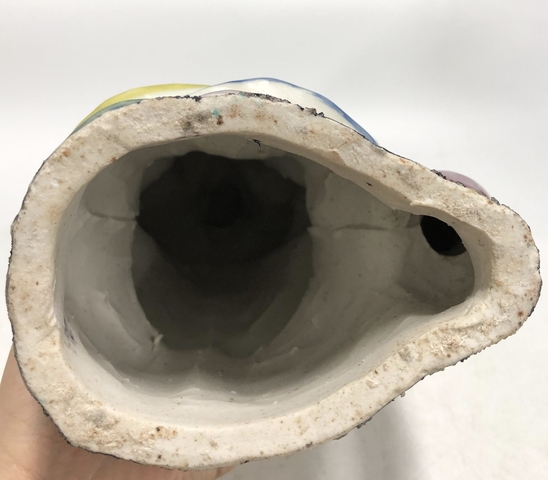 古玩陶瓷民國·粉彩壽星塑像拍賣,當前價格3999元
