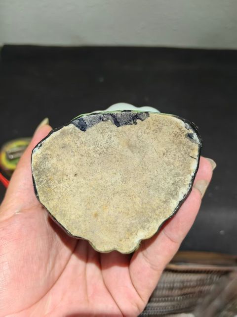 古玩陶瓷合和二仙瓷塑真品鑒賞圖