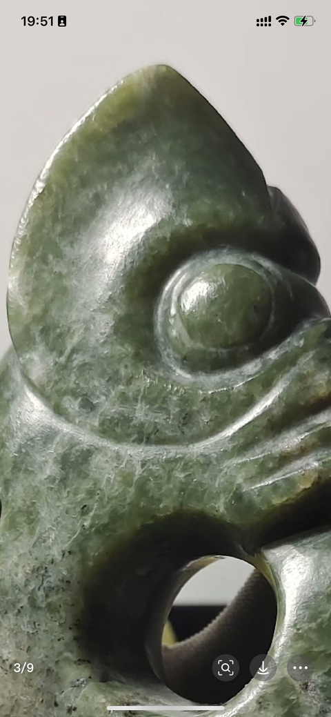 古玩玉器仿古玉豬龍真品鑒賞圖