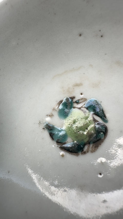 古玩陶瓷粉彩花卉紋碗真品鑒賞圖