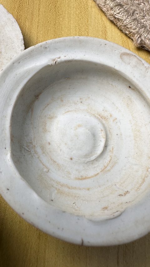 古玩陶瓷青花喜字蓋盒真品鑒賞圖