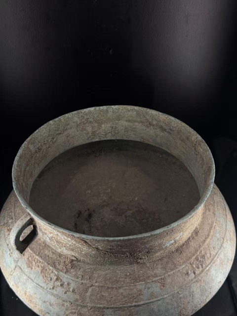 古玩銅器青銅釜真品鑒賞圖