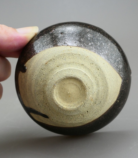 古玩陶瓷南宋.吉州窯黑釉茶盞(高級茶器)拍賣,當前價格39元