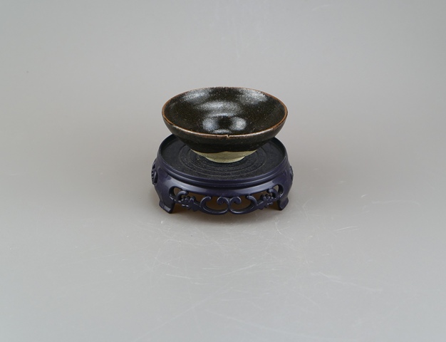 古玩陶瓷南宋.吉州窯黑釉茶盞(高級茶器)拍賣,當前價格39元