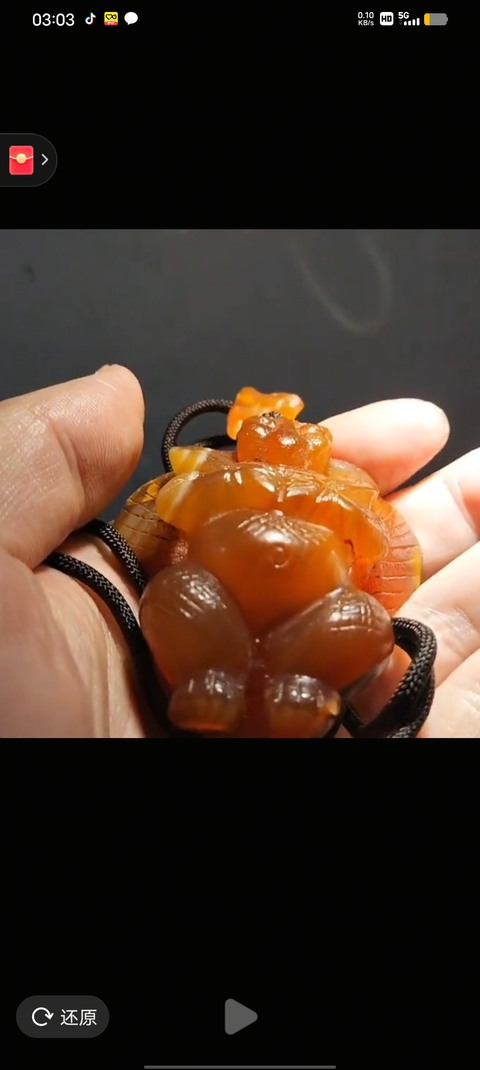 古玩玉器瑪瑙雕迦樓羅題材把件真品鑒賞圖