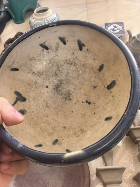 古玩陶瓷祭藍釉爐真品鑒賞圖