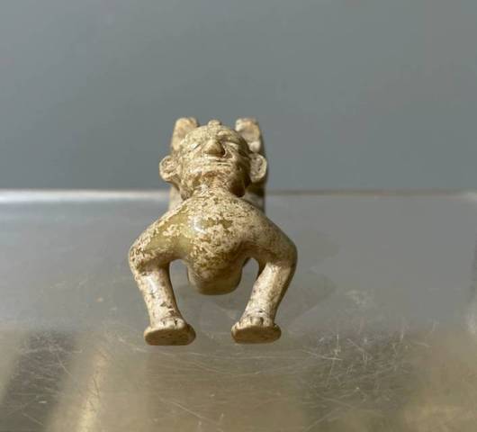 古玩玉器做舊仿古“玉人”真品鑒賞圖