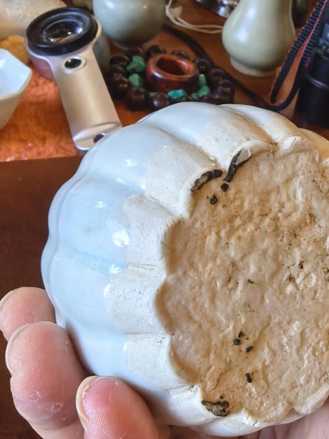 古玩陶瓷青白釉執壺真品鑒賞圖