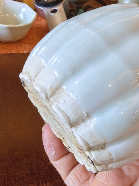 古玩陶瓷青白釉執壺真品鑒賞圖